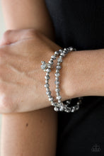 Load image into Gallery viewer, Sink or Shimmer Silver Bracelet Paparazzi Accessories