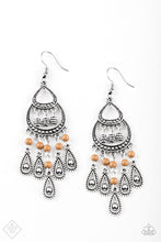 Load image into Gallery viewer, Eastern Excursion Brown Earrings Paparazzi Accessories
