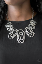 Load image into Gallery viewer, My Cave Is Your Cave Silver Necklace Paparazzi Accessories