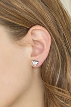 Load image into Gallery viewer, Prismatic Shine Black Earring Paparazzi Accessories