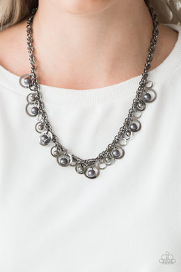 Shipwreck Style Black Necklace Paparazzi Accessories