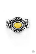 Load image into Gallery viewer, All Summer Long Yellow Ring Paparazzi Accessories