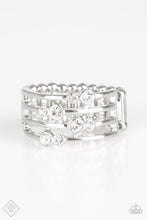 Load image into Gallery viewer, Sparkle Showdown White Ring Paparazzi Accessories