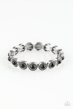 Load image into Gallery viewer, Globetrotter Goals Black Stretchy Bracelet Paparazzi Accessories