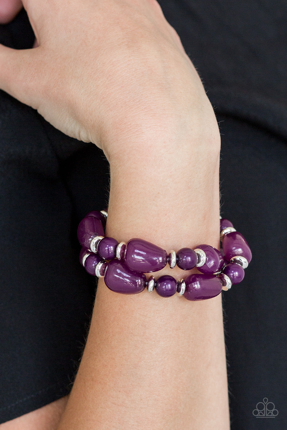 Show Us HUEs Boss! Purple Bracelets Paparazzi Accessories