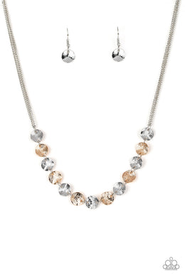 Simple Sheen - Silver Necklace Paparazzi Accessories