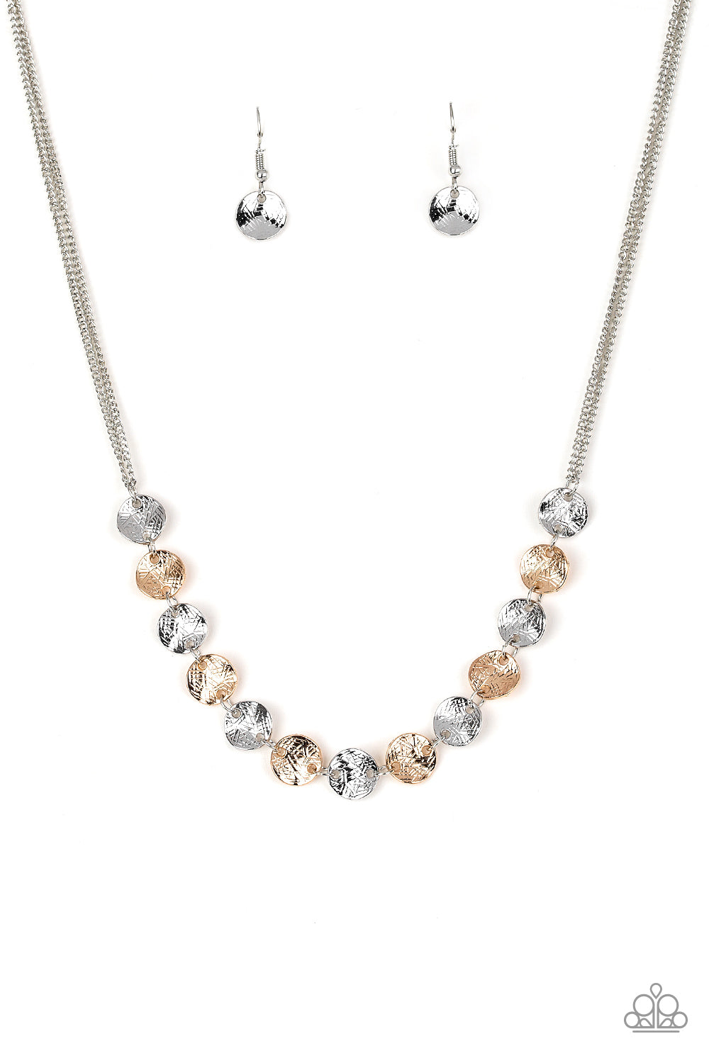 Simple Sheen - Silver Necklace Paparazzi Accessories