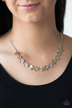 Load image into Gallery viewer, Simple Sheen - Silver Necklace Paparazzi Accessories