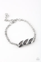 Load image into Gallery viewer, Pretty Priceless - Silver Hematite Rhinestone Bracelet Paparazzi Accessories