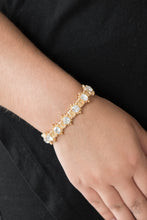 Load image into Gallery viewer, Strut Your Stuff Gold Bracelet Paparazzi Accessories