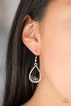 Load image into Gallery viewer, Raindrop Radiance - Black Earrings Paparazzi Accessories