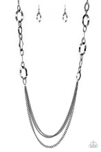 Load image into Gallery viewer, Street Beat Black Necklace Paparazzi Accessories