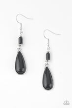 Load image into Gallery viewer, Courageously Canyon Black Earring Paparazzi Accessories