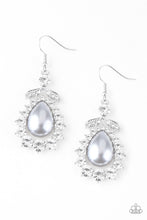 Load image into Gallery viewer, Award Winning Shimmer - Silver Pearl Earrings Paparazzi Accessories