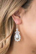 Load image into Gallery viewer, Award Winning Shimmer - Silver Pearl Earrings Paparazzi Accessories