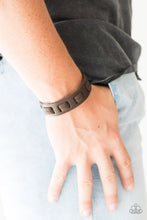 Load image into Gallery viewer, Bring Out the West In You Brown Leather Urban Bracelet Paparazzi Accessories