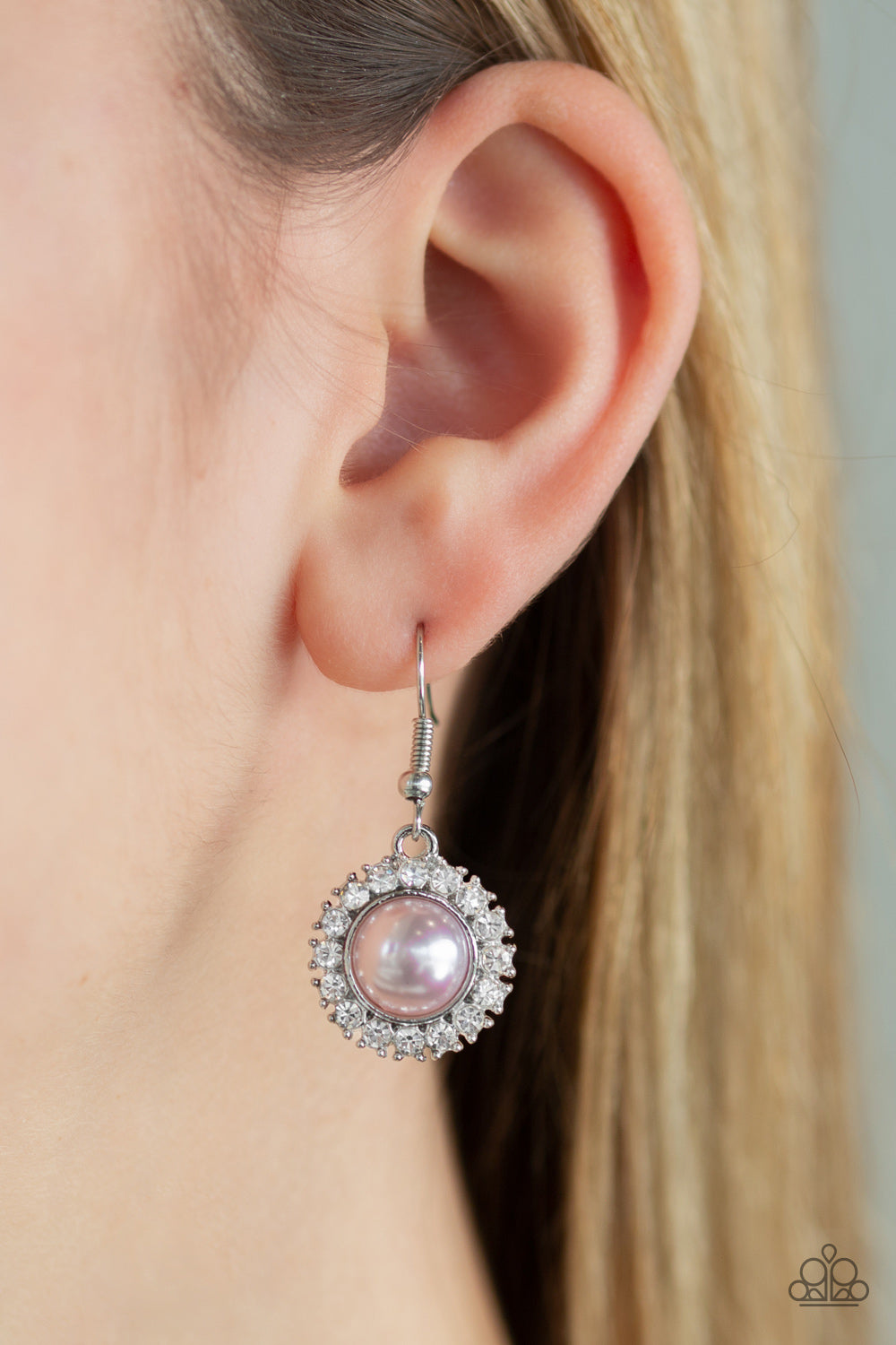 Fashion Show Celebrity Pink Earring Paparazzi Accessories