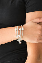 Load image into Gallery viewer, Marvelously Magnetic White Bracelet Paparazzi Accessories
