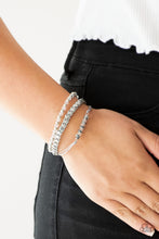 Load image into Gallery viewer, Ultra Modern White Bracelet Paparazzi Accessories