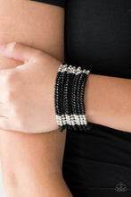 Load image into Gallery viewer, Outback Odyssey Black Seed Bead Bracelet paparazzi accessories