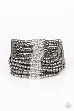 Load image into Gallery viewer, Rural Retreat Black Seed Bead Bracelet Paparazzi Accessories