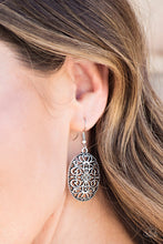 Load image into Gallery viewer, Wistfully Whimsical Silver Earring Paparazzi Accessories
