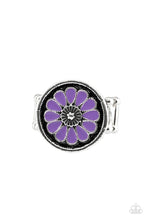 Load image into Gallery viewer, Garden View - Purple Floral Ring Paparazzi Accessories