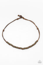 Load image into Gallery viewer, PIRATE First Class Brown Urban Necklace Paparazzi Accessories