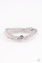 Load image into Gallery viewer, Blooming Buttercups Silver Stretchy Bracelet Paparazzi Accessories