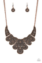 Load image into Gallery viewer, Mess With The Bull Copper Necklace Paparazzi Accessories