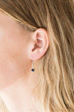 Load image into Gallery viewer, Center of Attention Blue Rhinestone Necklace Paparazzi Accessories