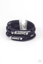 Load image into Gallery viewer, Back To BACKPACKER - Blue Bracelet Paparazzi Accessories