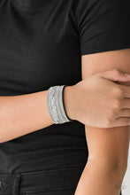 Load image into Gallery viewer, Really Rock Band Black Wrap Bracelet Paparazzi Accessories