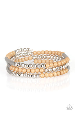 Tourist Trap - Brown Bracelet Paparazzi Accessories