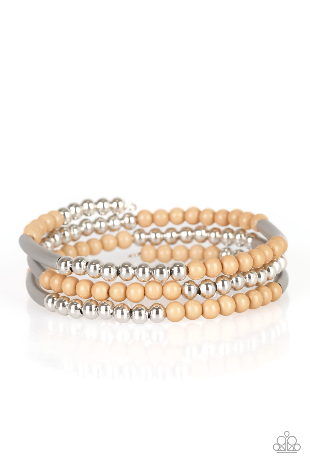 Tourist Trap - Brown Bracelet Paparazzi Accessories
