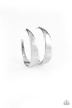 Load image into Gallery viewer, Hoop and Holler Silver Hoop Earring Paparazzi Accessories