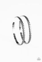 Load image into Gallery viewer, Totally Off the Hoop Black Earrings Paparazzi Accessories