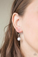 Load image into Gallery viewer, Me-Dallions, Myself and I White Necklace Paparazzi Accessories