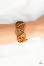 Load image into Gallery viewer, Rise To The Bait Brown Urban Bracelet Paparazzi Accessories