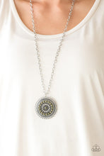 Load image into Gallery viewer, Lost SOL Green Necklace Paparazzi Accessories