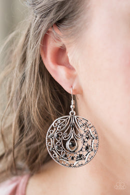 Choose To Sparkle Black Earring Paparazzi Accessories