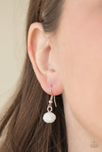 Load image into Gallery viewer, Glamour Grotto White Necklace Paparazzi Accessories