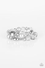 Load image into Gallery viewer, Downtown Dazzle Silver Bracelet Paparazzi Accessories