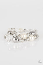Load image into Gallery viewer, Downtown Dazzle White Bracelet Paparazzi Accessories