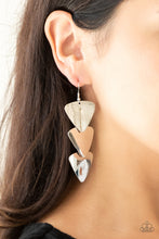 Load image into Gallery viewer, Terra Trek Silver Earring Paparazzi Accessories