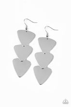 Load image into Gallery viewer, Terra Trek Silver Earring Paparazzi Accessories