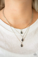 Load image into Gallery viewer, Radiant Rainfall Silver Necklace Paparazzi Accessories