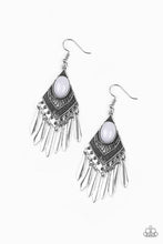 Load image into Gallery viewer, Mostly Monte-ZUMBA Silver Earring Paparazzi Accessories