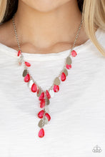 Load image into Gallery viewer, Sailboat Sunsets Red Necklace Paparazzi Accessories