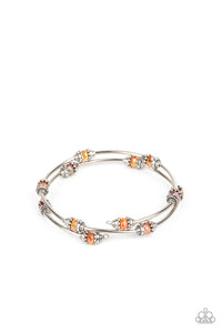 coil,orange,Into Infinity - Orange Bracelet